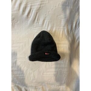 TEK Thermal Energy Knits Black Beanie Hat One Size